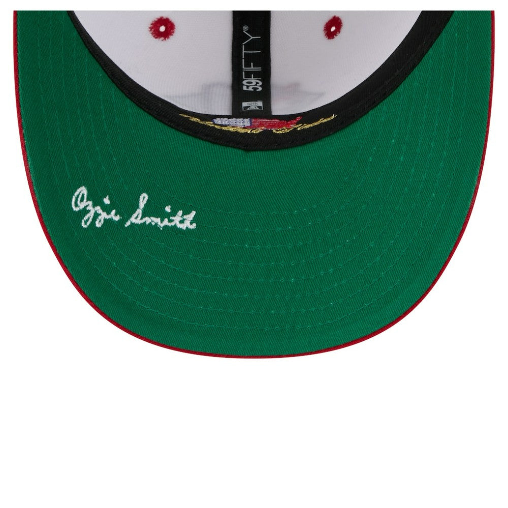 Ozzie Smith St. Louis Cardinals New Era 59FIFTY Fitted Hat - MLB