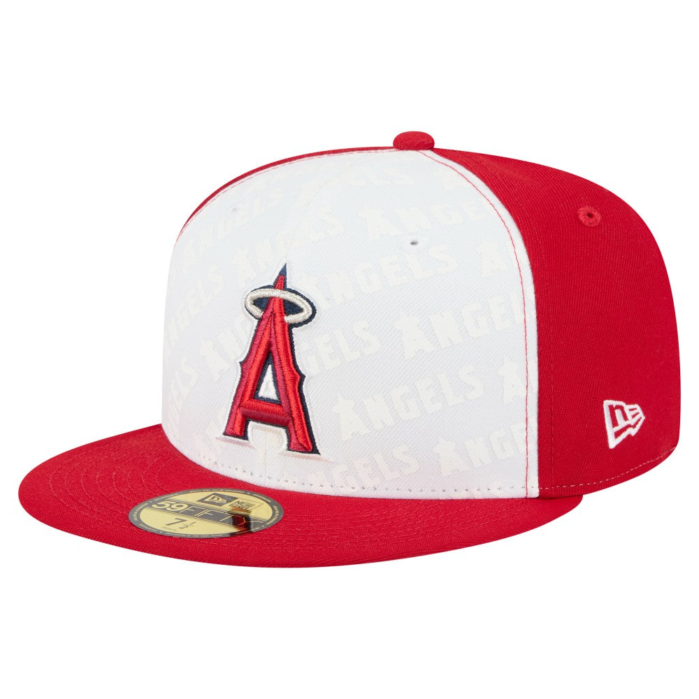 Los Angeles Angels New Era Repeat 59FIFTY Fitted Hat - MLB