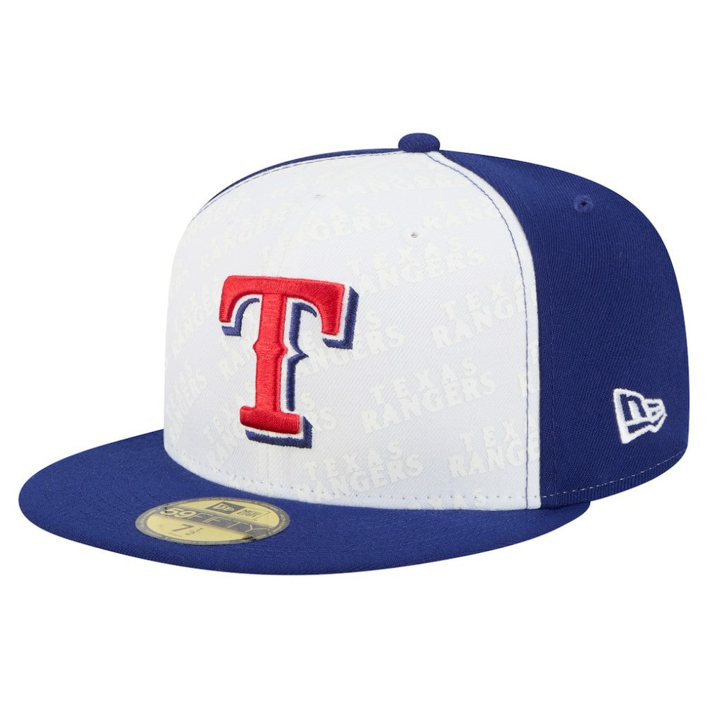 Texas Rangers New Era Repeat 59FIFTY Fitted Hat - MLB