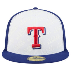 Texas Rangers New Era Repeat 59FIFTY Fitted Hat - MLB