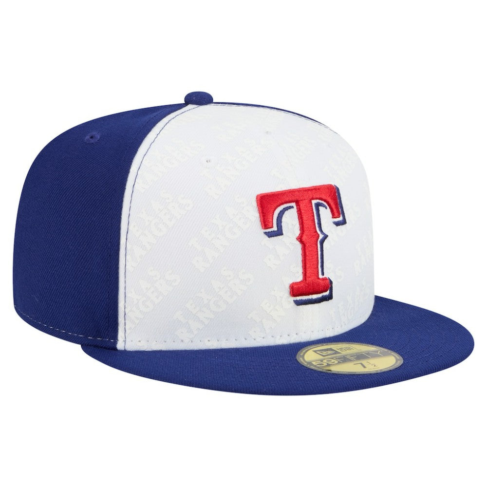 Texas Rangers New Era Repeat 59FIFTY Fitted Hat - MLB