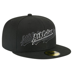 Athletics New Era Tri-Hit 59FIFTY Fitted Hat - MLB