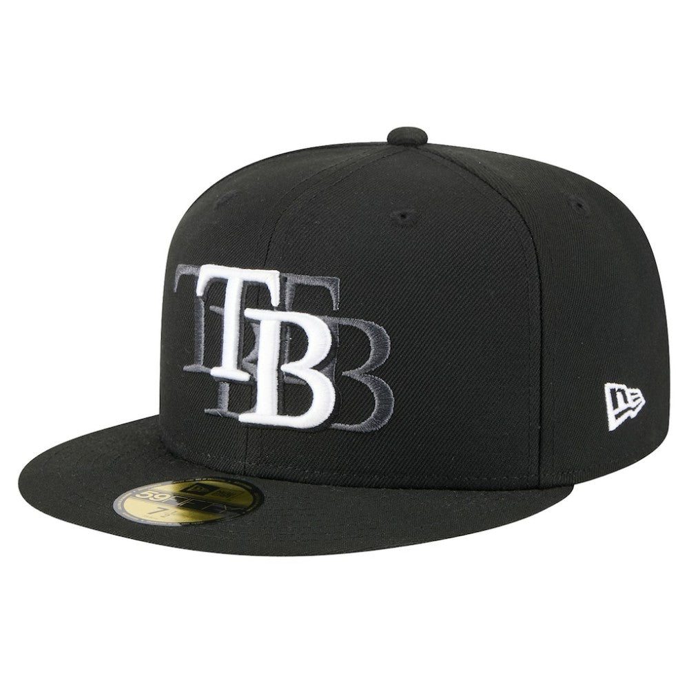 Tampa Bay Rays New Era Tri-Hit 59FIFTY Fitted Hat - MLB