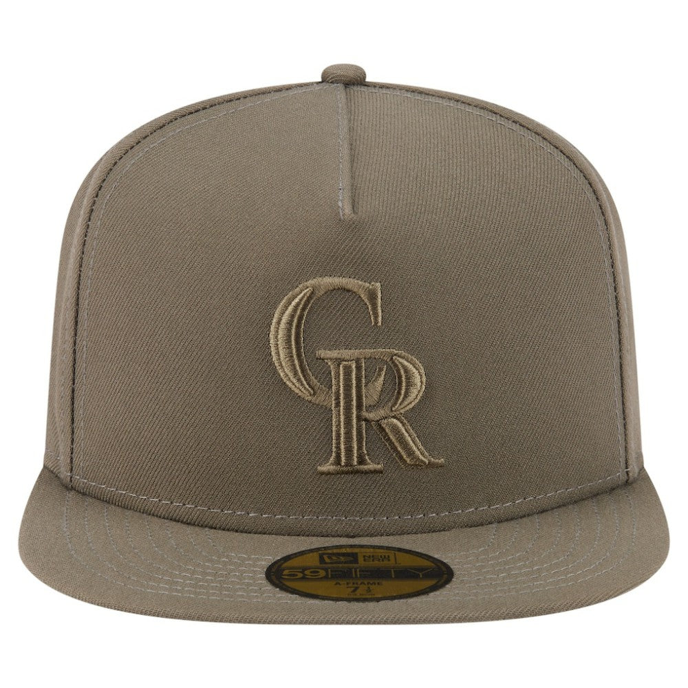 Colorado Rockies New Era Color Pack A-Frame 59FIFTY Fitted Hat - MLB