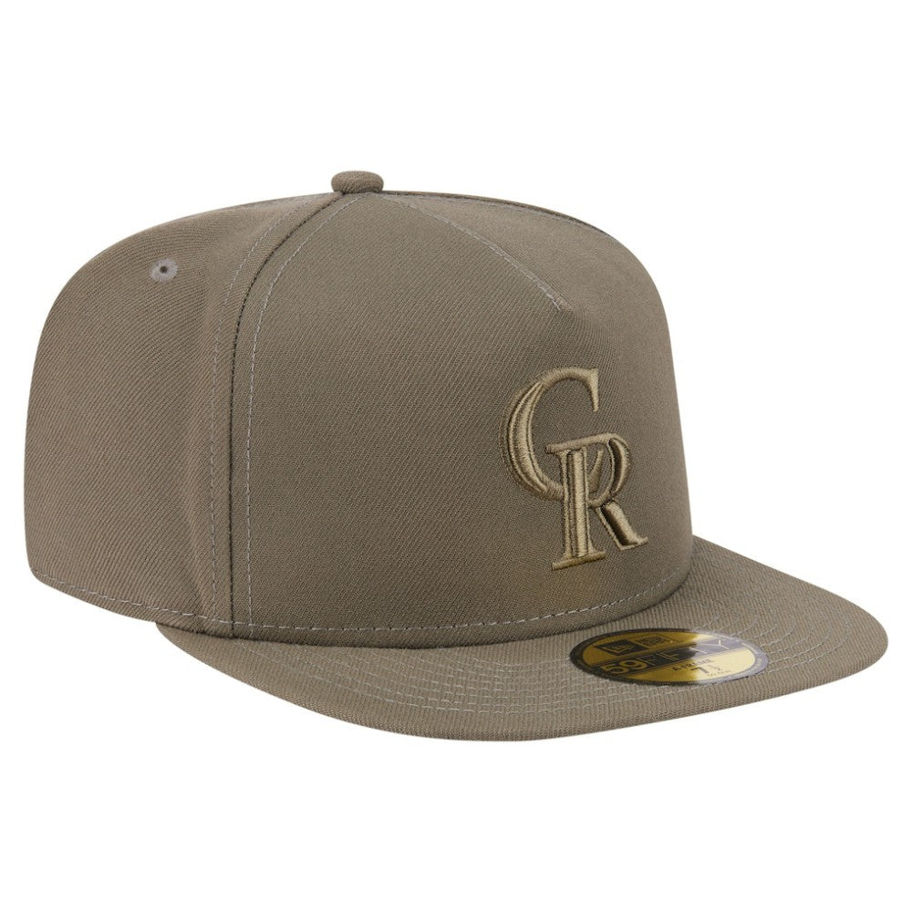 Colorado Rockies New Era Color Pack A-Frame 59FIFTY Fitted Hat - MLB
