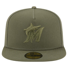 Miami Marlins New Era Color Pack A-Frame 59FIFTY Fitted Hat - MLB