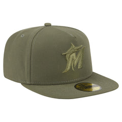 Miami Marlins New Era Color Pack A-Frame 59FIFTY Fitted Hat - MLB