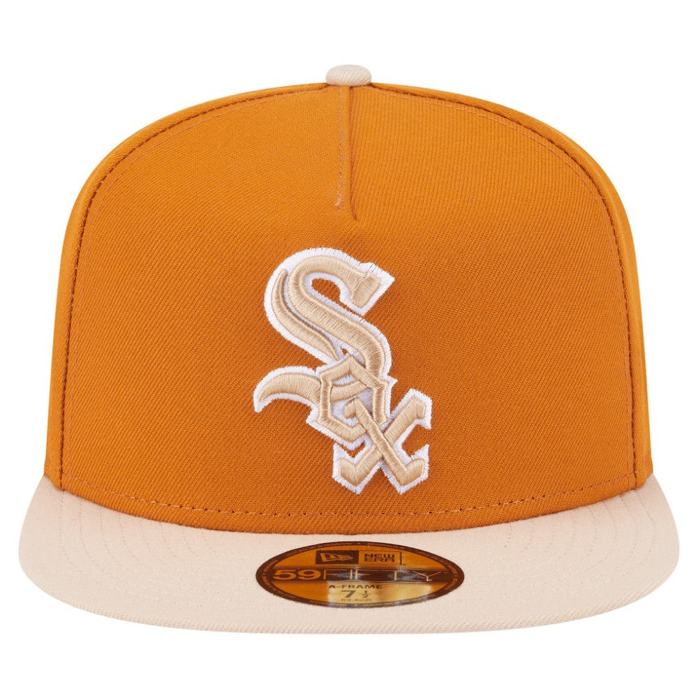 Chicago White Sox New Era Two-Tone Color Pack A-Frame 59FIFTY Fitted Hat - MLB