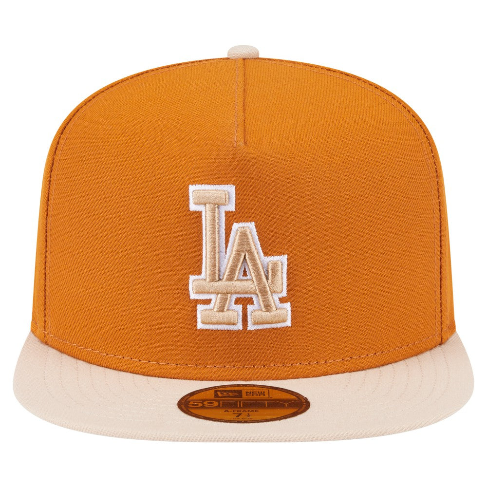 Los Angeles Dodgers New Era Two-Tone Color Pack A-Frame 59FIFTY Fitted Hat - MLB