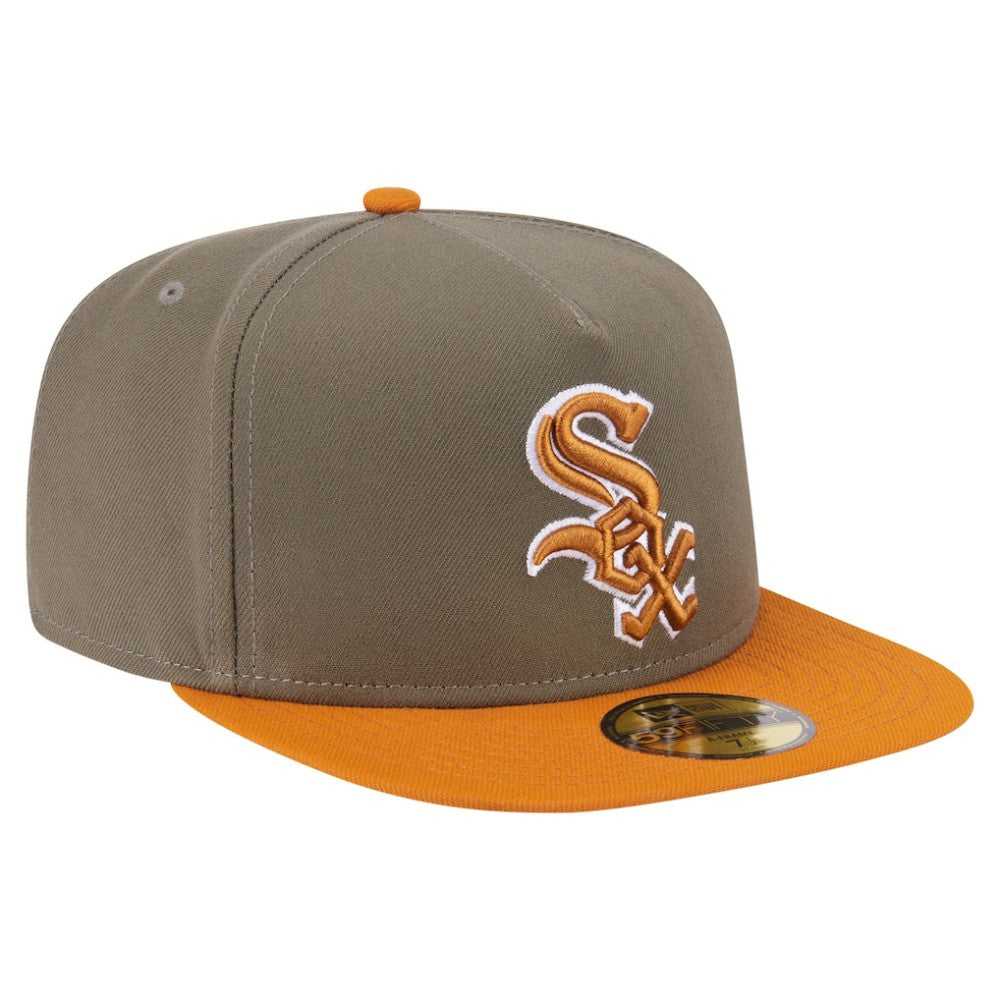 Chicago White Sox New Era Two-Tone Color Pack A-Frame 59FIFTY Fitted Hat - MLB
