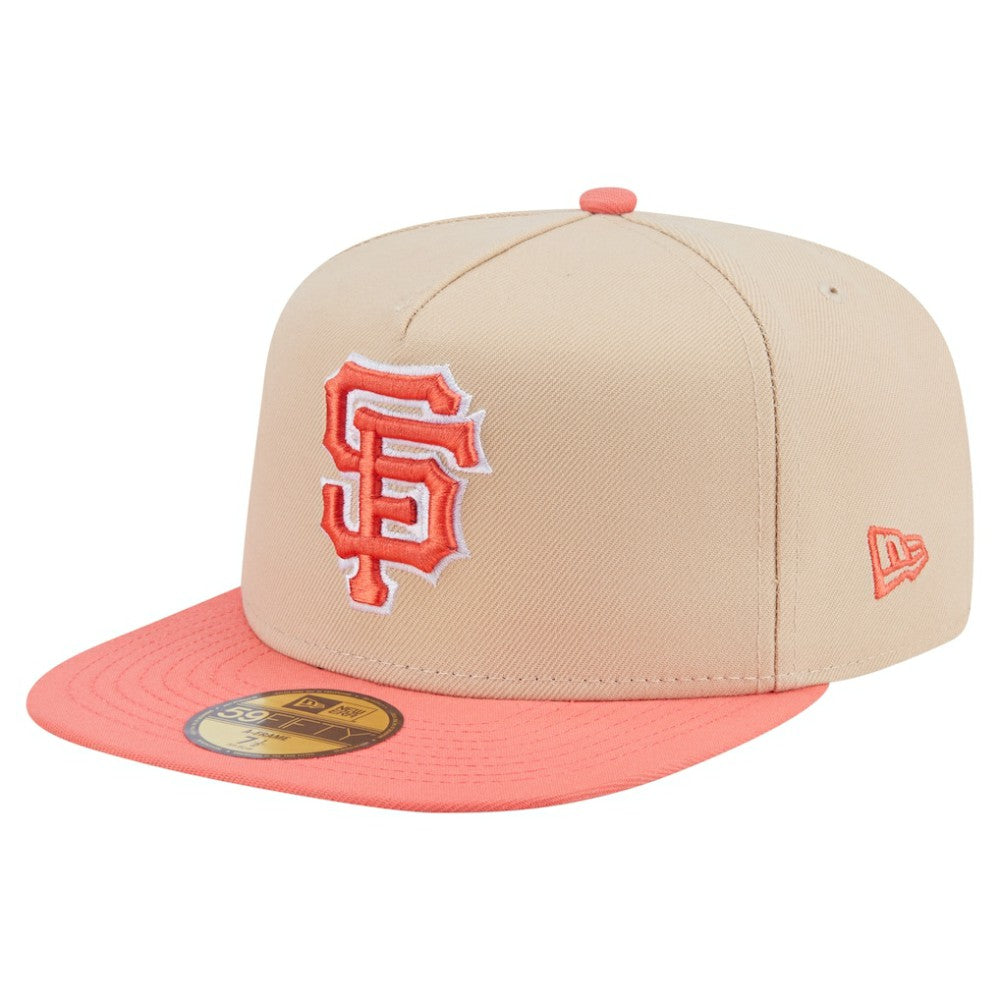 San Francisco Giants New Era Two-Tone Color Pack A-Frame 59FIFTY Fitted Hat - MLB