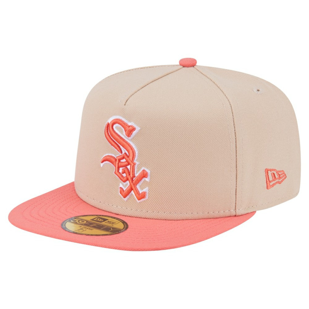 Chicago White Sox New Era Two-Tone Color Pack A-Frame 59FIFTY Fitted Hat - MLB
