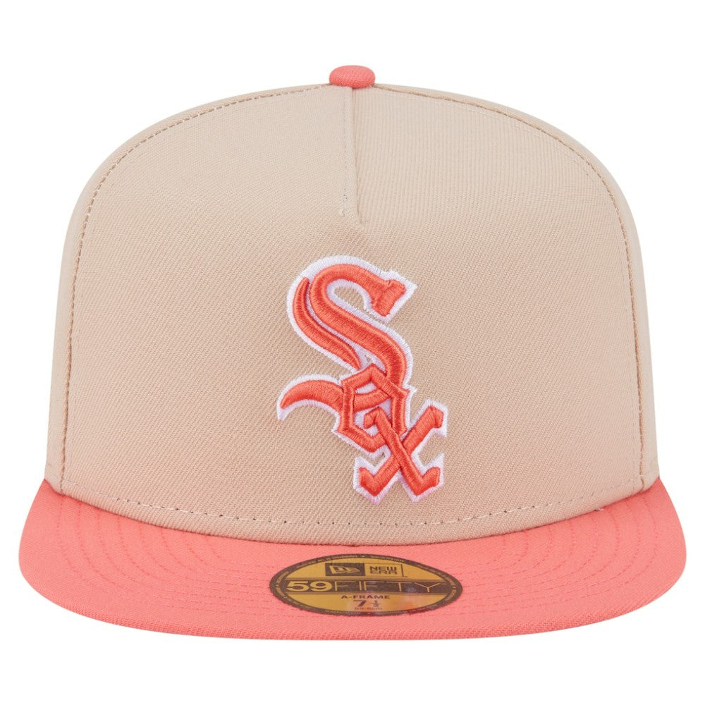 Chicago White Sox New Era Two-Tone Color Pack A-Frame 59FIFTY Fitted Hat - MLB