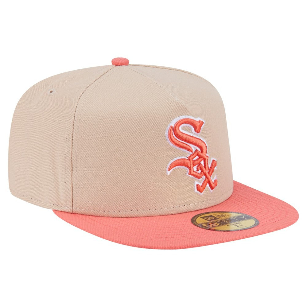 Chicago White Sox New Era Two-Tone Color Pack A-Frame 59FIFTY Fitted Hat - MLB