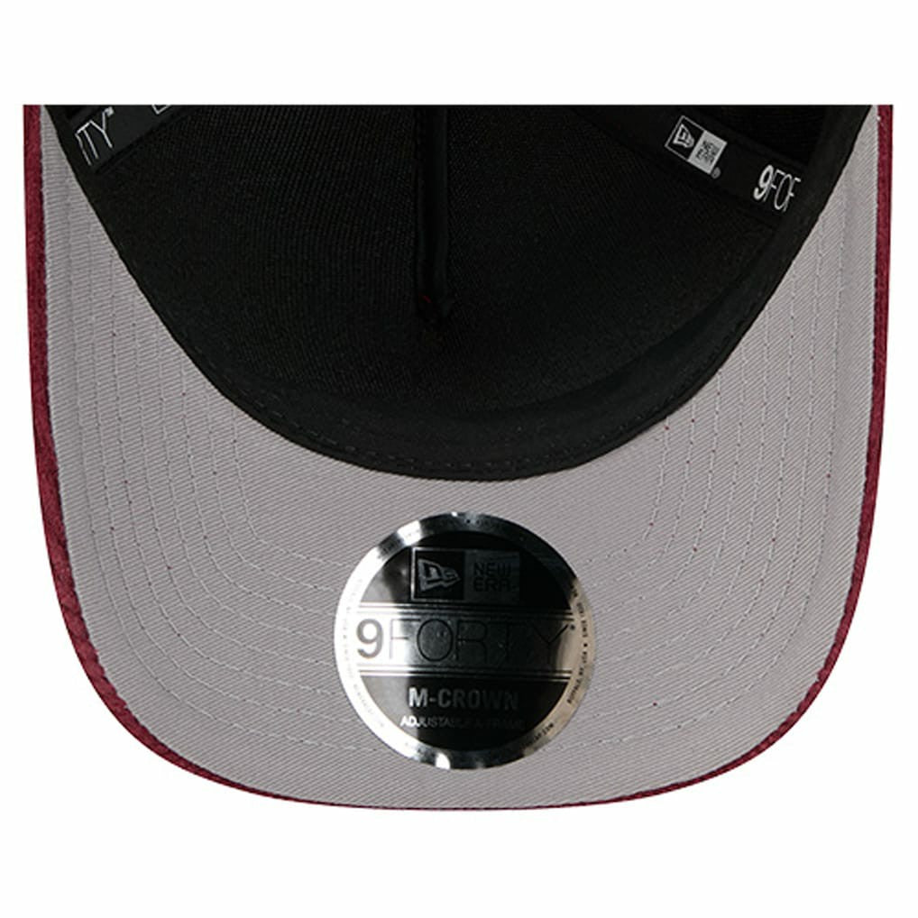 Washington Commanders New Era Cord Corduroy 9FORTY A-Frame Adjustable Hat Burgundy | NFL