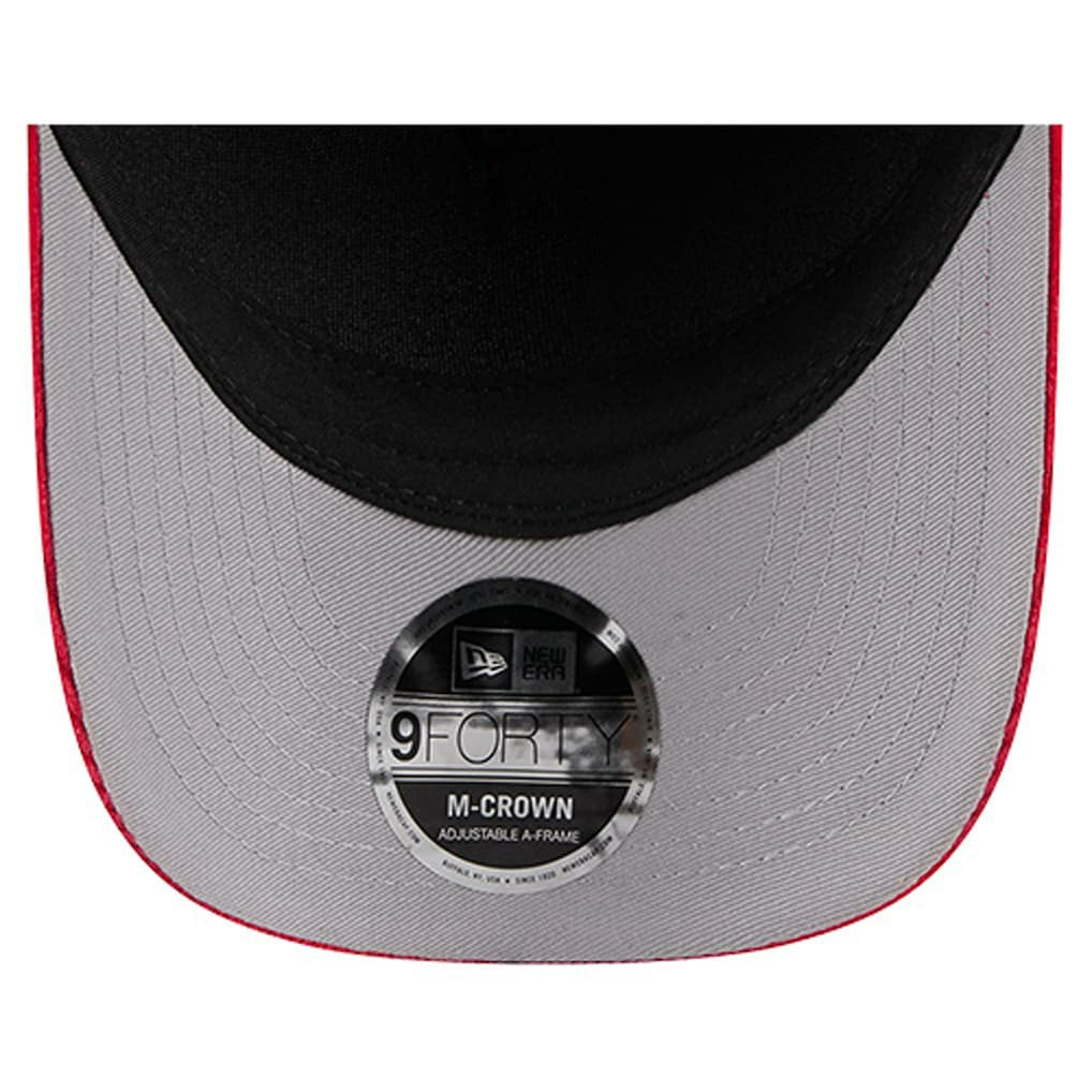 Kansas City Chiefs New Era Cord Corduroy 9FORTY A-Frame Adjustable Hat Red | NFL
