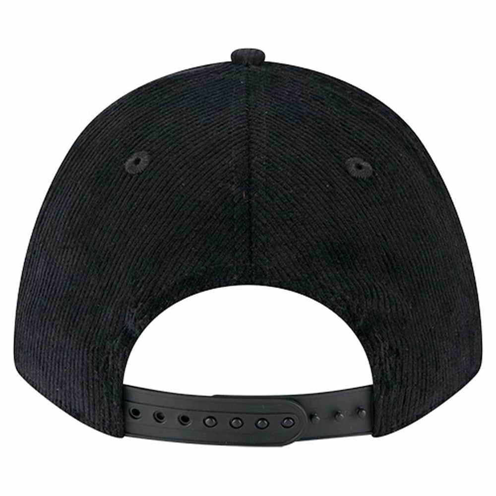 Las Vegas Raiders New Era Cord Corduroy 9FORTY A-Frame Adjustable Hat Black | NFL