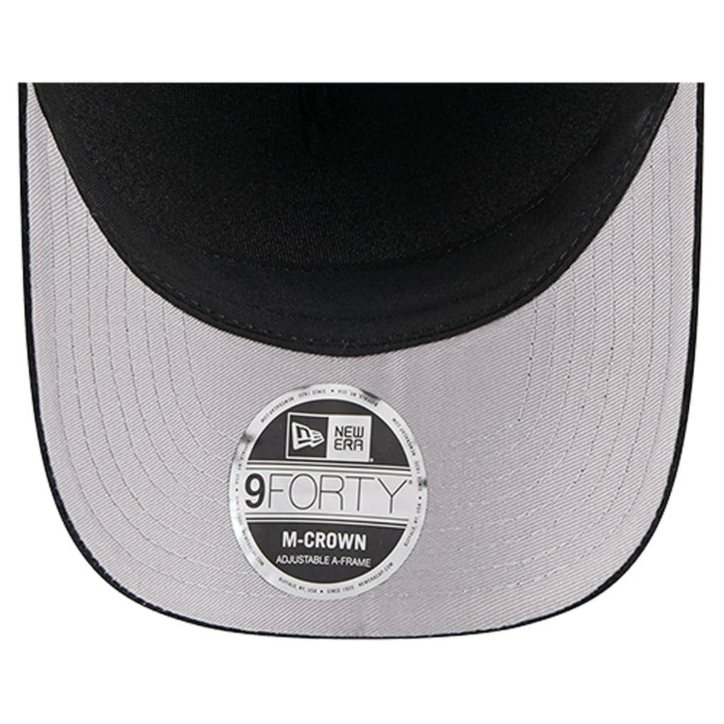 Las Vegas Raiders New Era Cord Corduroy 9FORTY A-Frame Adjustable Hat Black | NFL