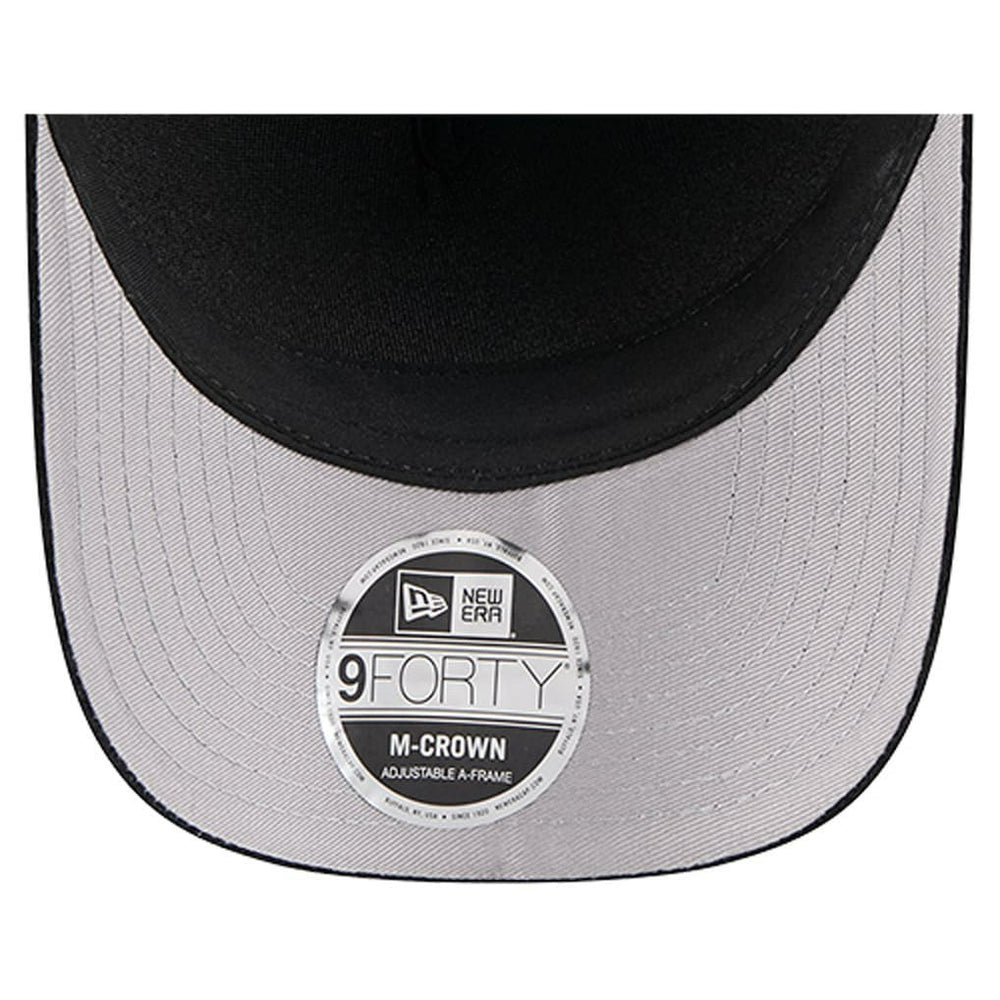 Las Vegas Raiders New Era Cord Corduroy 9FORTY A-Frame Adjustable Hat Black | NFL