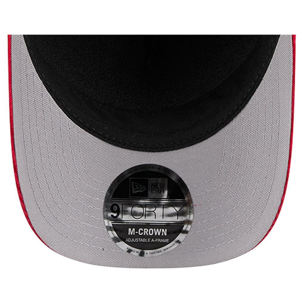 San Francisco 49ers New Era Cord Corduroy 9FORTY A-Frame Adjustable Hat Scarlet | NFL