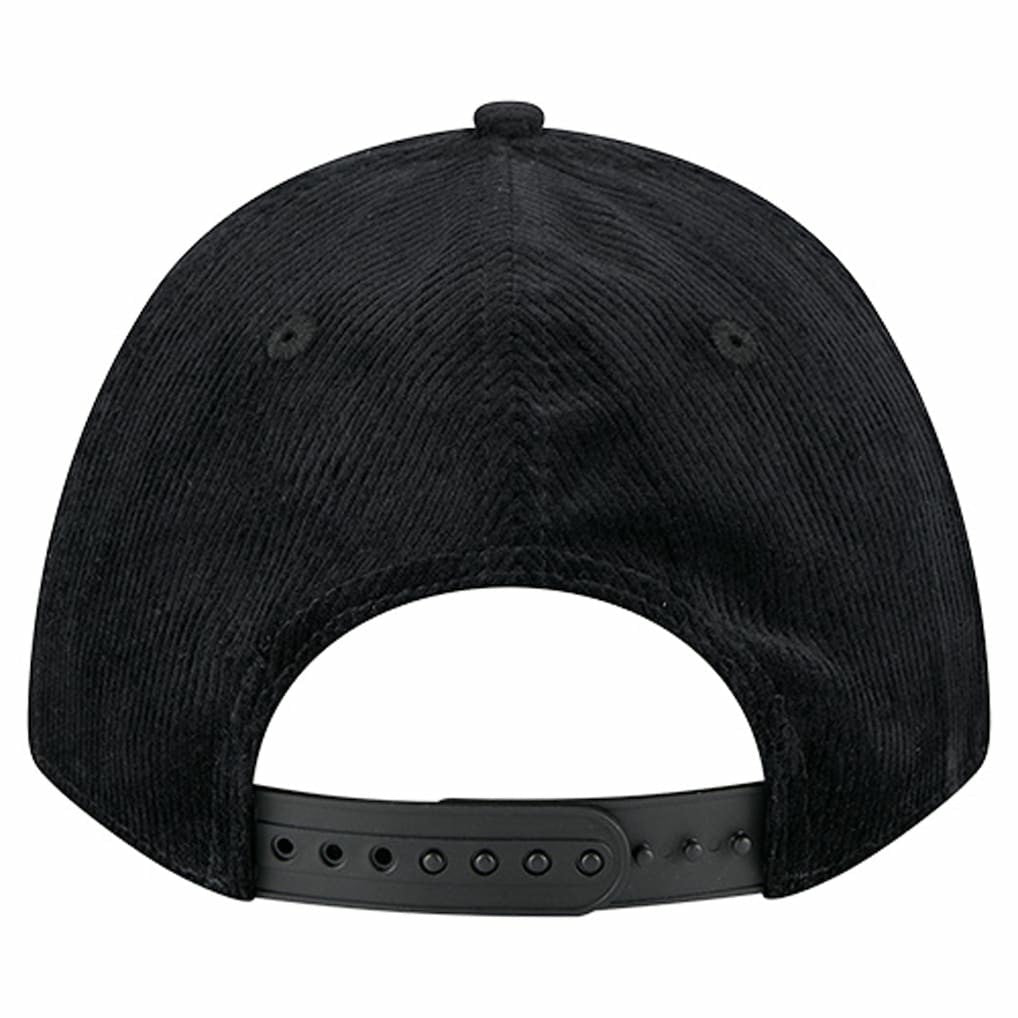 Baltimore Ravens New Era Cord Corduroy 9FORTY A-Frame Adjustable Hat Black | NFL