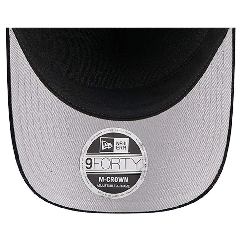 Baltimore Ravens New Era Cord Corduroy 9FORTY A-Frame Adjustable Hat Black | NFL
