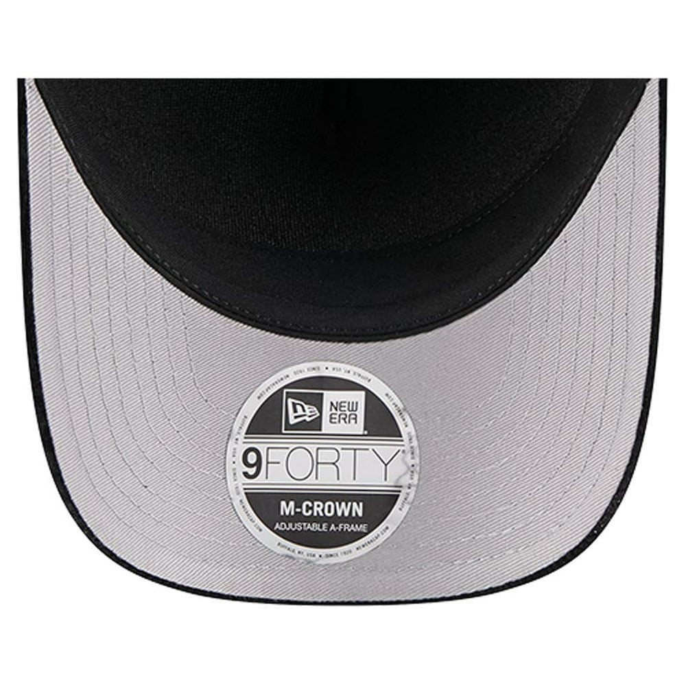 Baltimore Ravens New Era Cord Corduroy 9FORTY A-Frame Adjustable Hat Black | NFL
