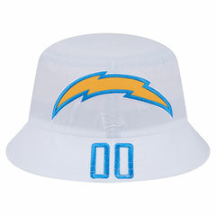 Los Angeles Chargers New Era Helmet Bucket Hat White | NFL