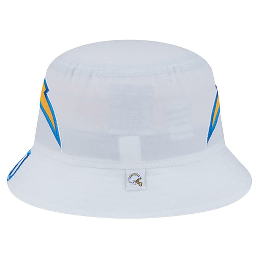 Los Angeles Chargers New Era Helmet Bucket Hat White | NFL
