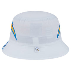Los Angeles Chargers New Era Helmet Bucket Hat White | NFL