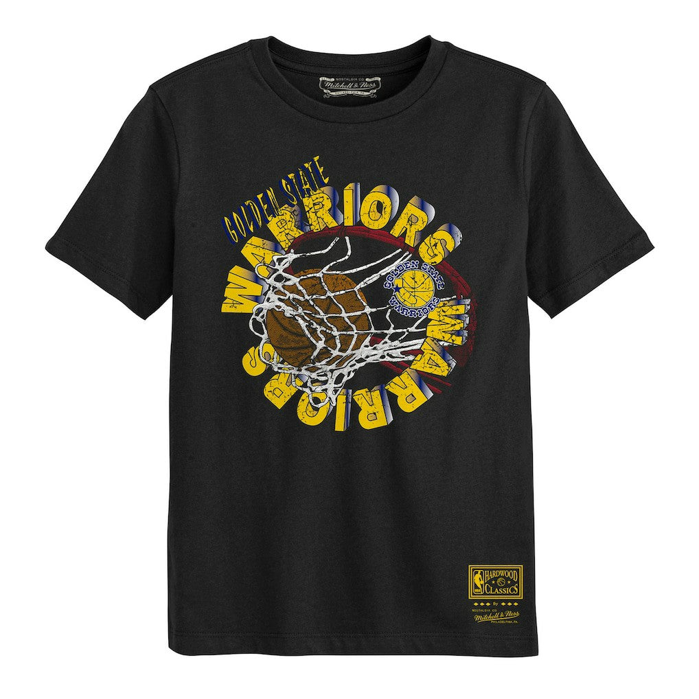 Golden State Warriors Preschool In The Net T-Shirt Black - NBA
