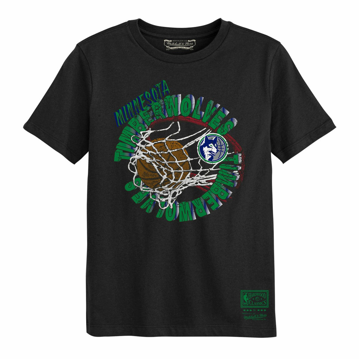 Minnesota Timberwolves Preschool In The Net T-Shirt Black - NBA