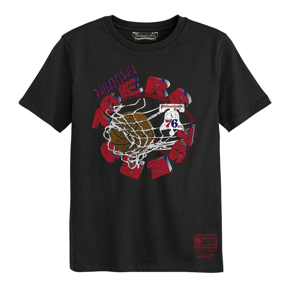 Philadelphia 76ers Preschool In The Net T-Shirt Black - NBA