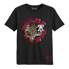 Philadelphia 76ers Preschool In The Net T-Shirt Black - NBA