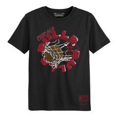 Chicago Bulls Preschool In The Net T-Shirt Black - NBA