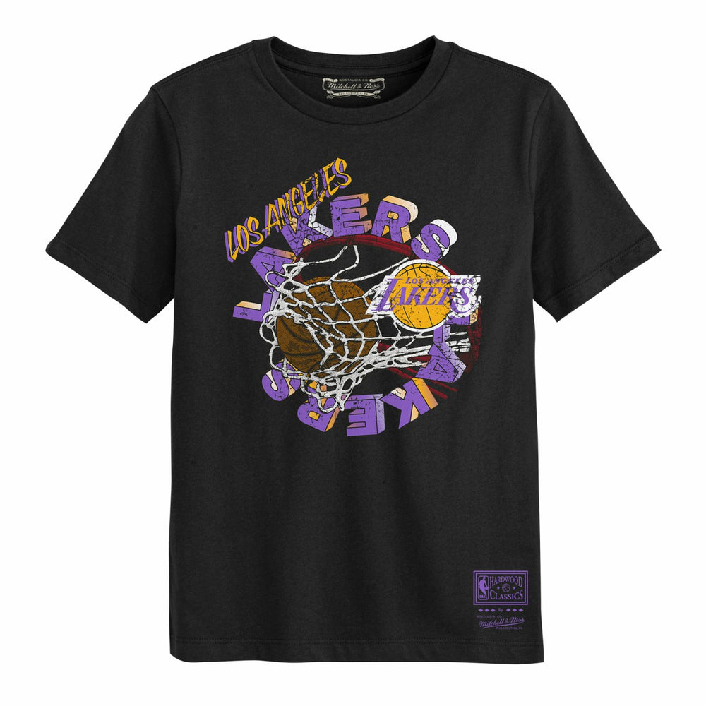 Los Angeles Lakers Preschool In The Net T-Shirt Black - NBA
