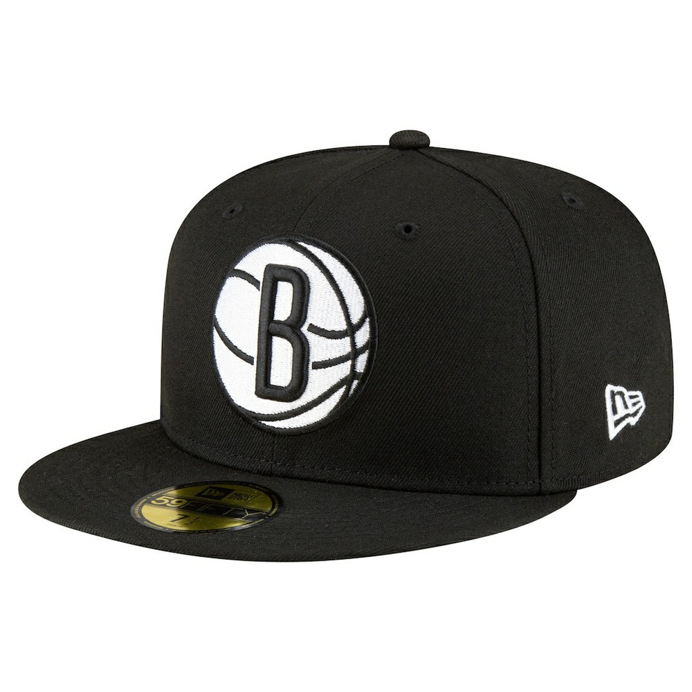 Brooklyn Nets 59FIFTY Fitted Hat Black - NBA