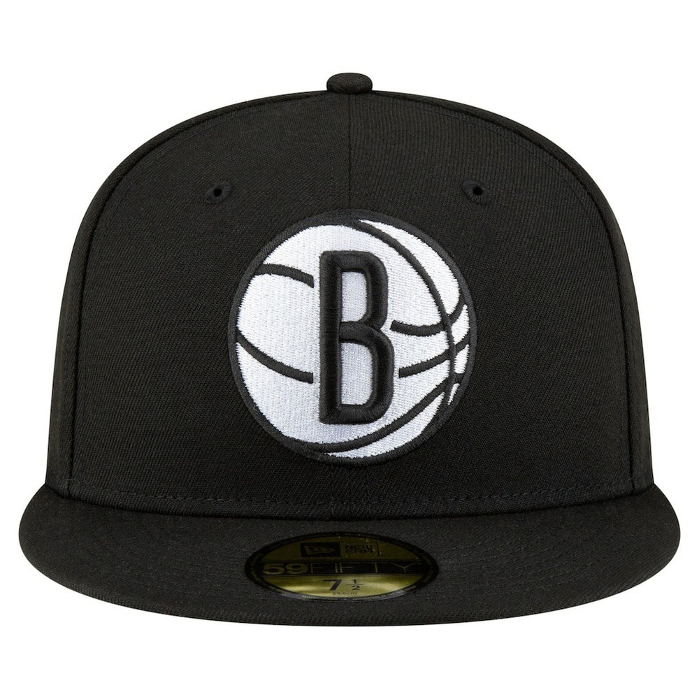 Brooklyn Nets 59FIFTY Fitted Hat Black - NBA