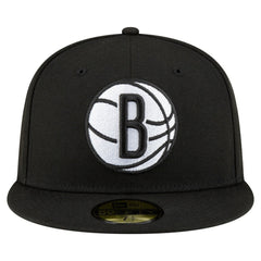 Brooklyn Nets 59FIFTY Fitted Hat Black - NBA