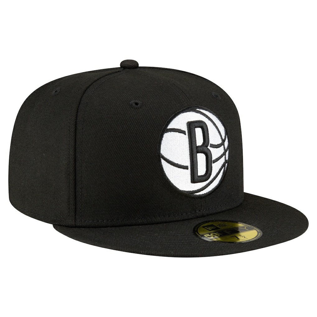 Brooklyn Nets 59FIFTY Fitted Hat Black - NBA