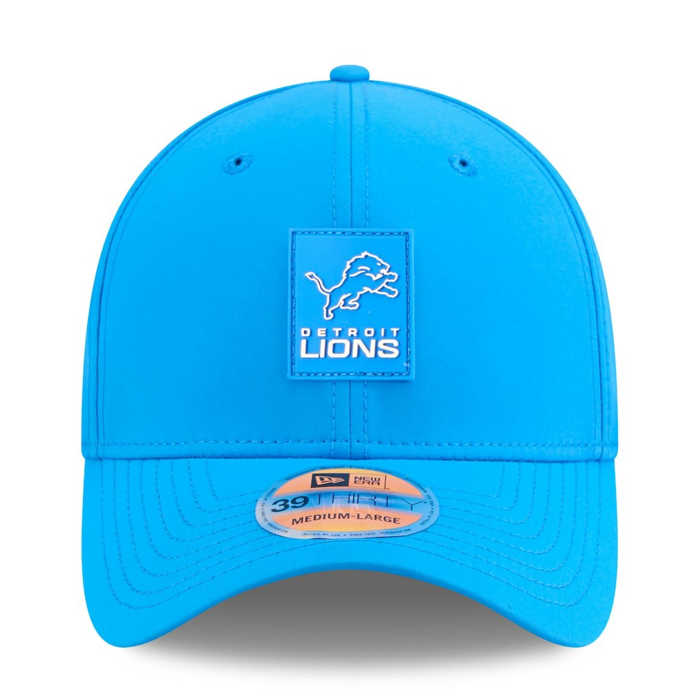 Detroit Lions New Era 2025 Sideline 39THIRTY Flex Hat Blue | NFL