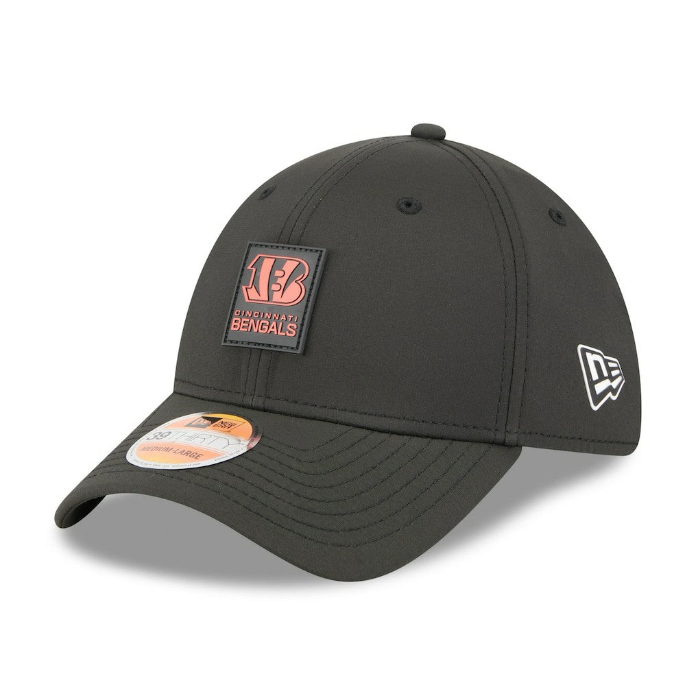 Cincinnati Bengals New Era 2025 Sideline 39THIRTY Flex Hat Black | NFL