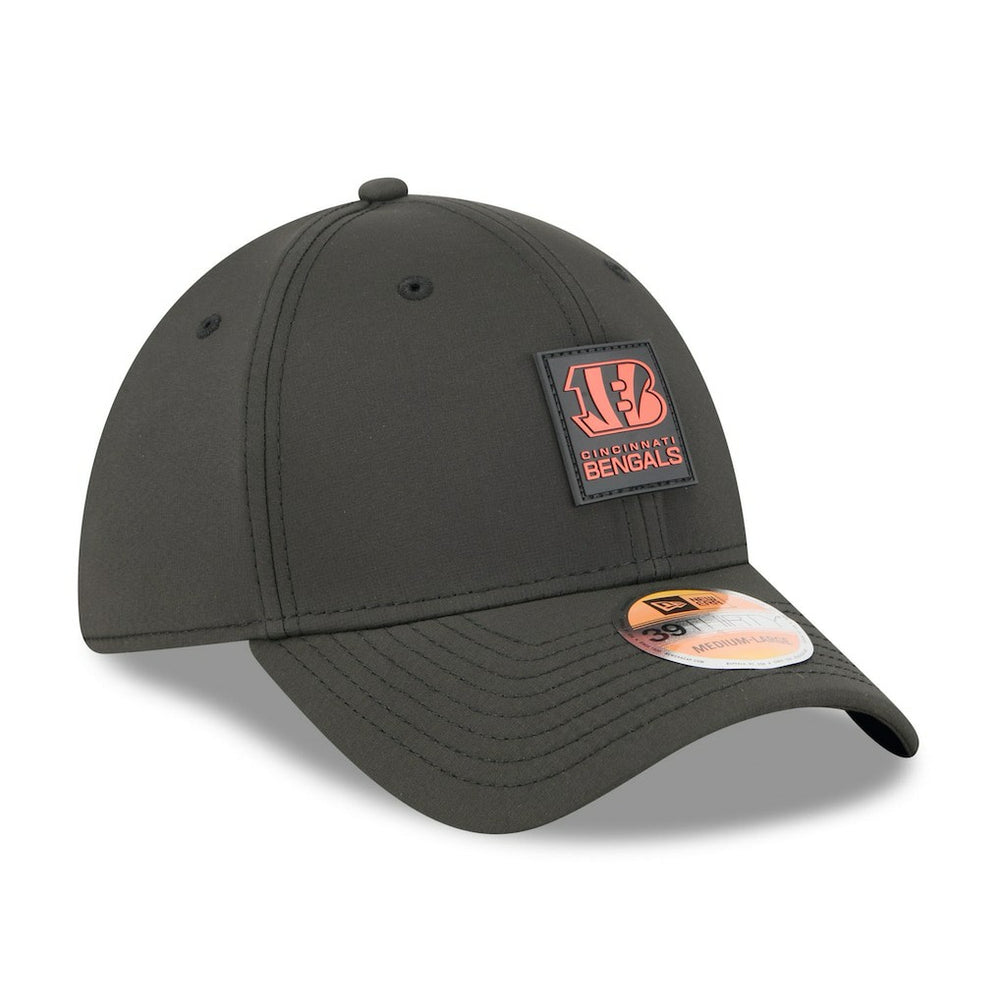 Cincinnati Bengals New Era 2025 Sideline 39THIRTY Flex Hat Black | NFL