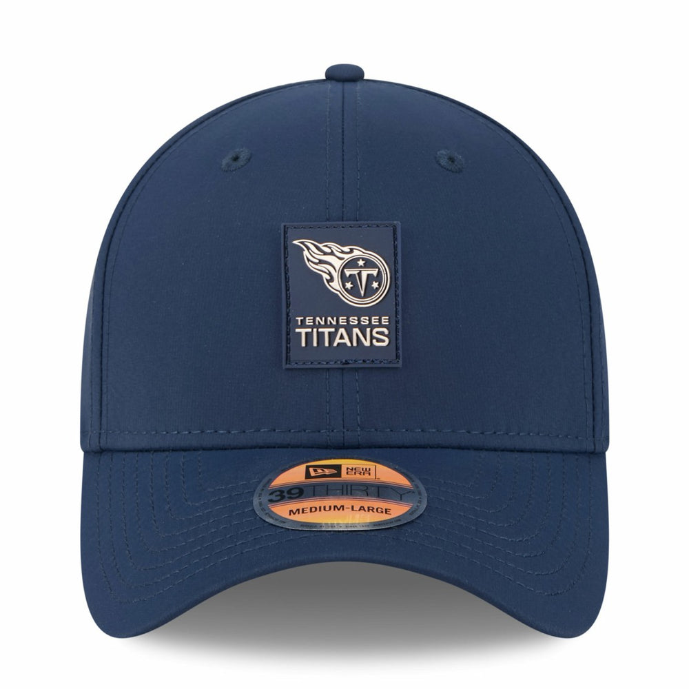 Tennessee Titans New Era 2025 Sideline 39THIRTY Flex Hat Navy | NFL