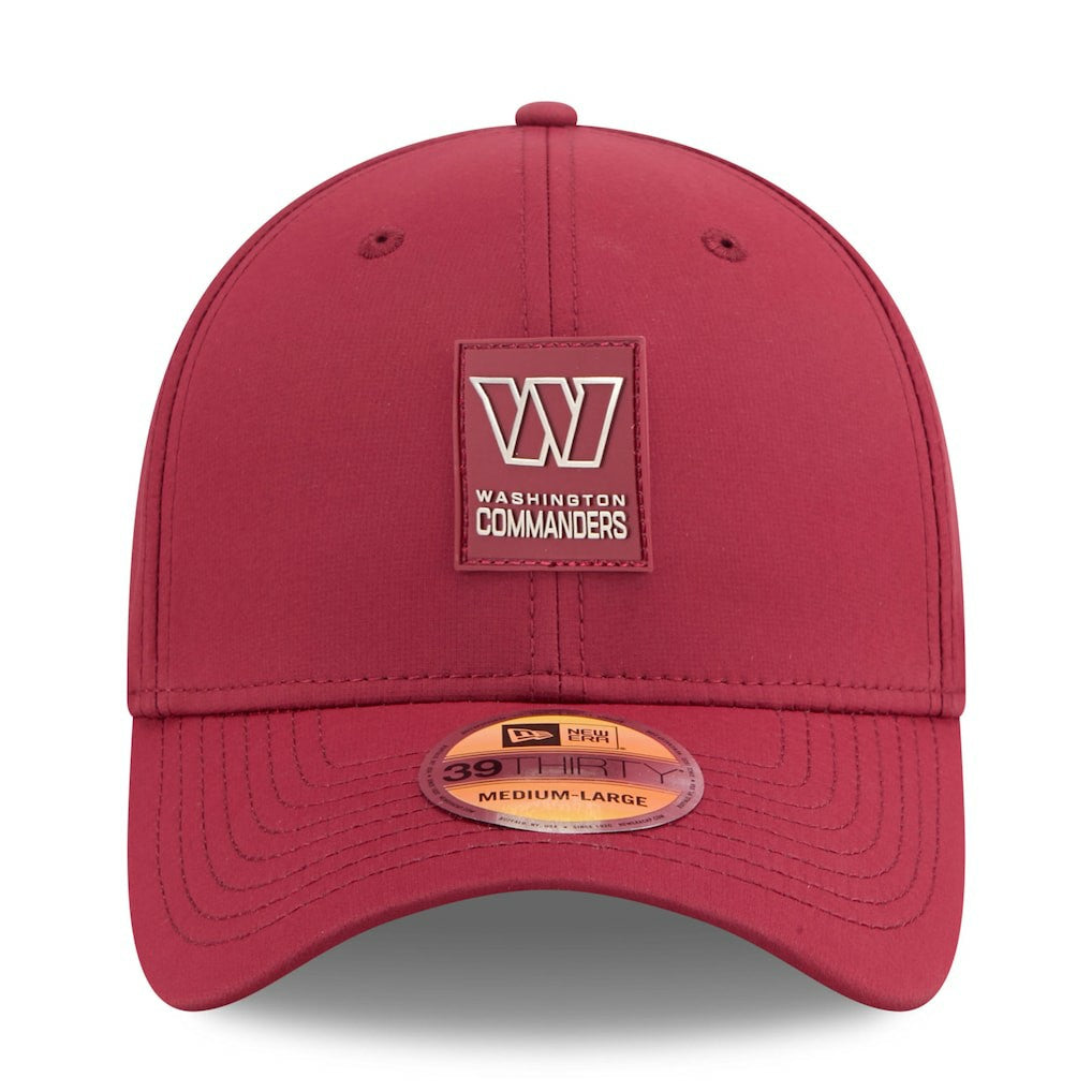 Washington Commanders New Era 2025 Sideline 39THIRTY Flex Hat Burgundy | NFL
