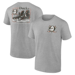 Anaheim Ducks Glory Skates T-Shirt - Heather Gray - NHL