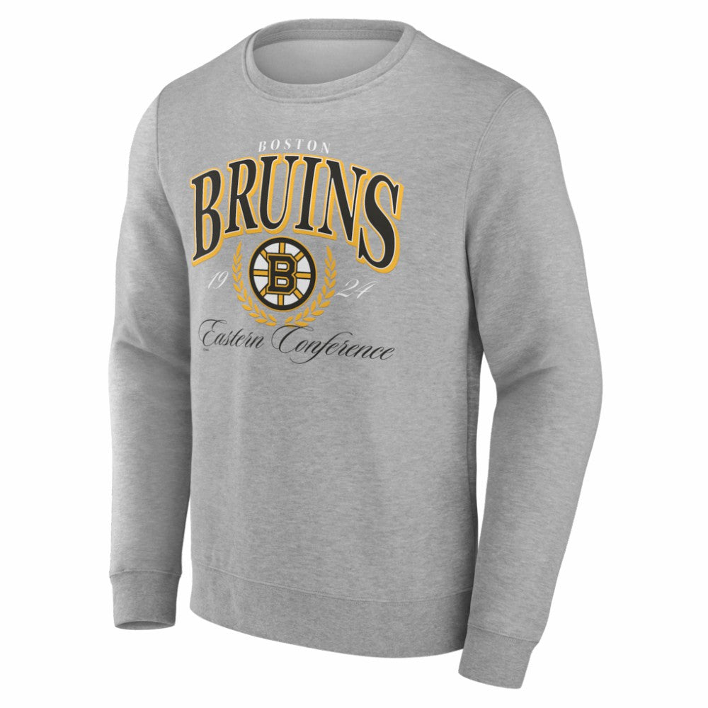 Boston Bruins Reign Supreme Pullover Sweatshirt - Gray - NHL