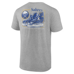Buffalo Sabres Glory Skates T-Shirt - Heather Gray - NHL