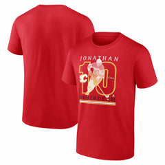 Jonathan Huberdeau Calgary Flames Player Show T-Shirt - Red - NHL