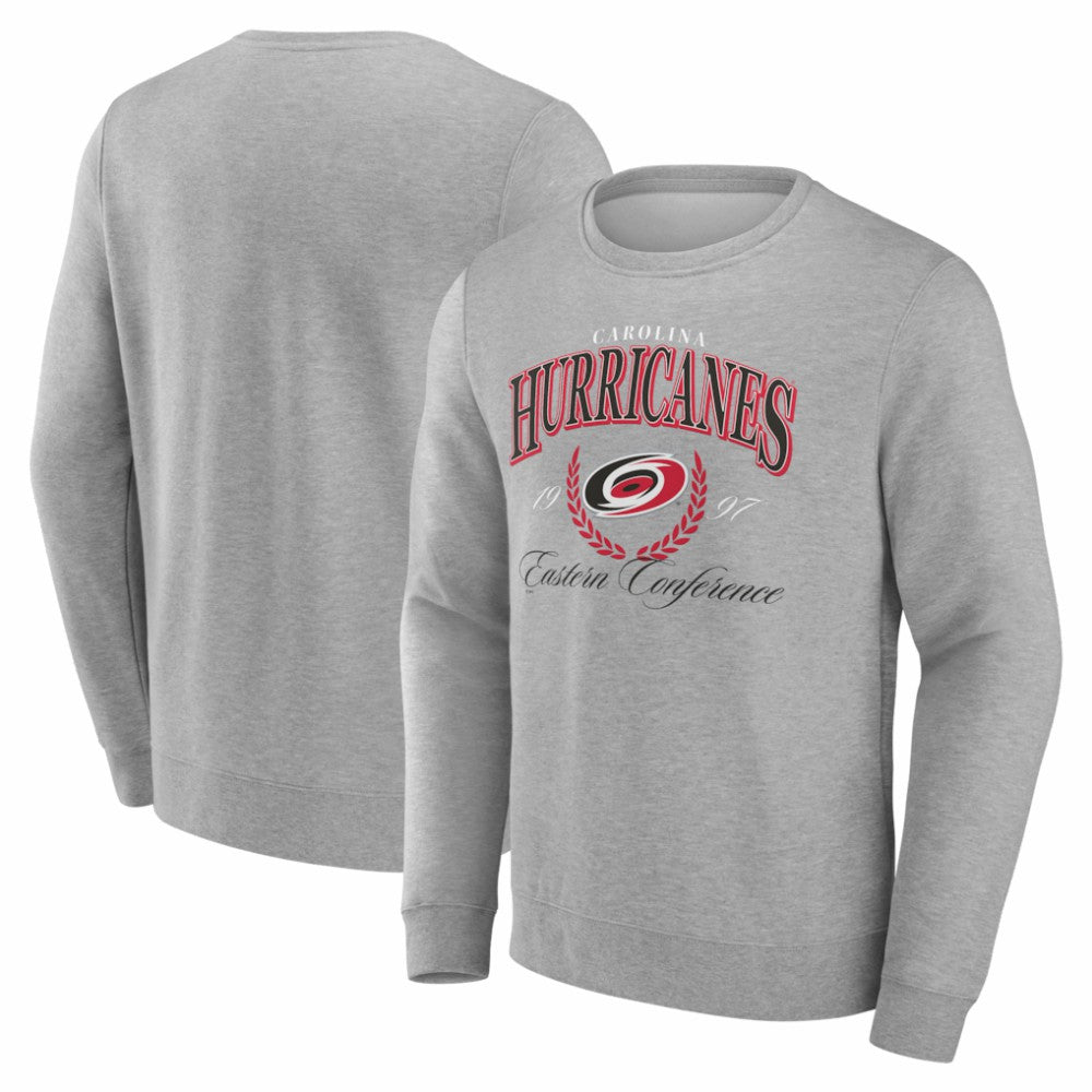 Carolina Hurricanes Reign Supreme Pullover Sweatshirt - Gray - NHL
